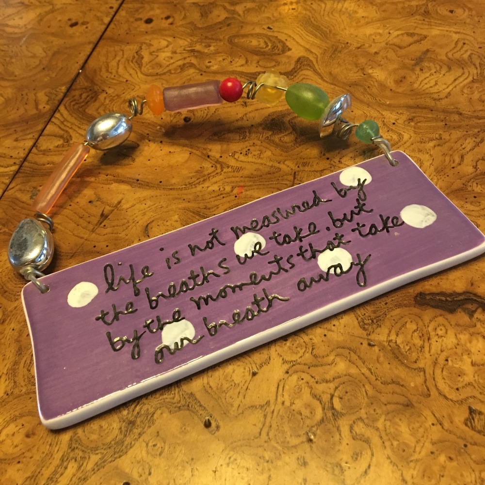Sandra Maksamen Wall Plaque